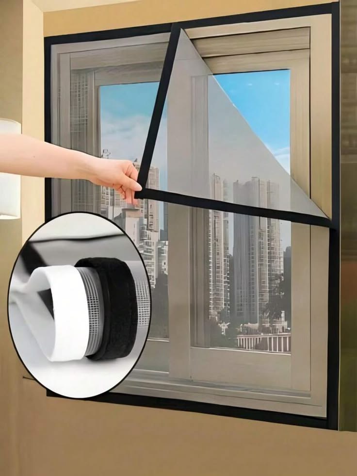 Pleated Mosquito Door