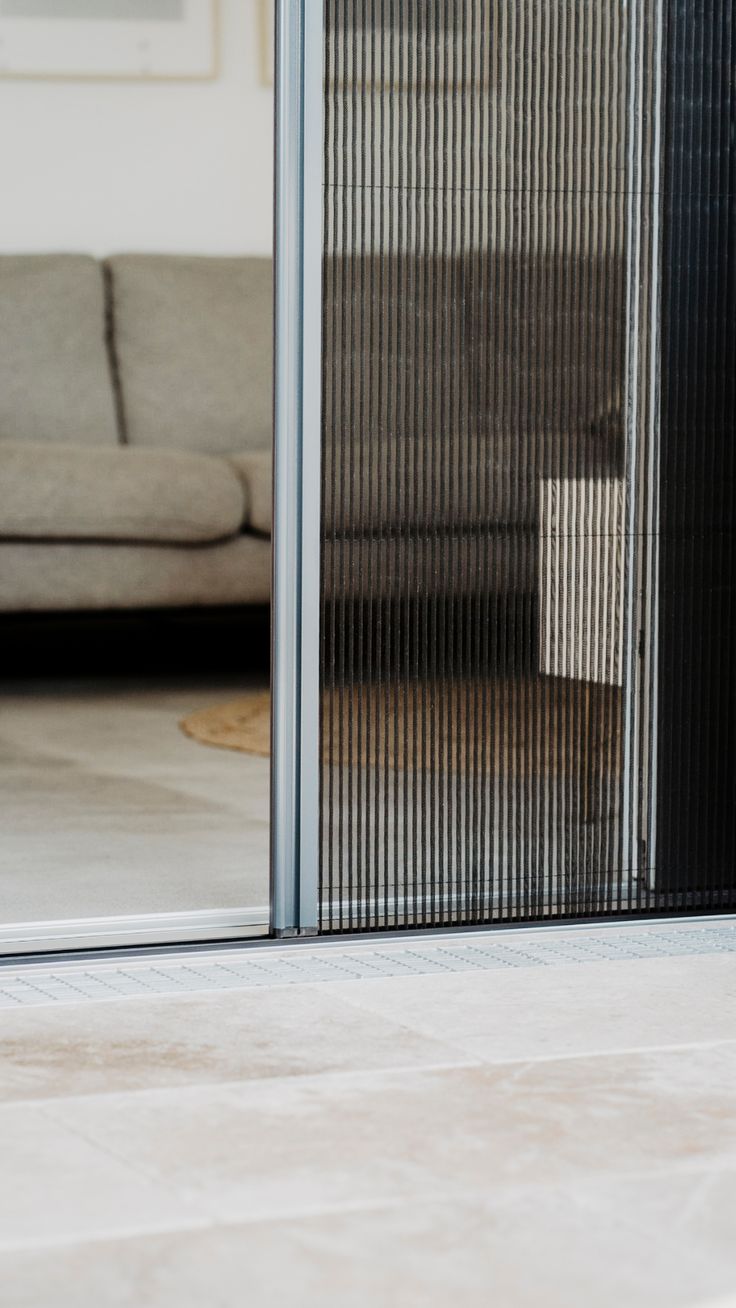 Open View Mesh Door